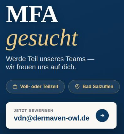 MFA gesucht